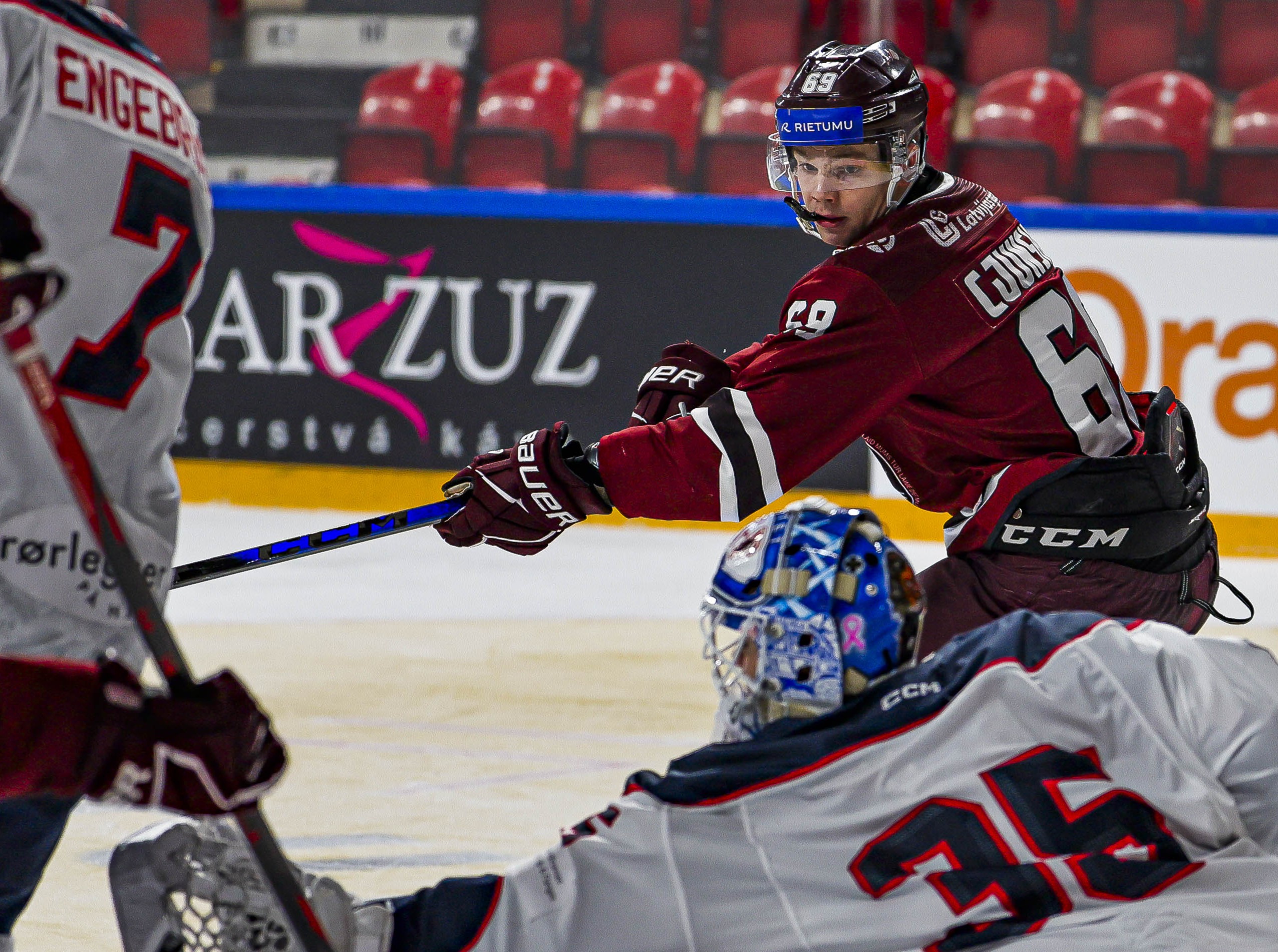 Roberts Cjunskis — Latvian Senior National Team